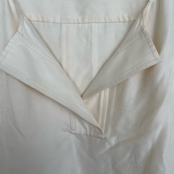 Derek Lam Silk Crop Peplum Top - Picture 3 of 8